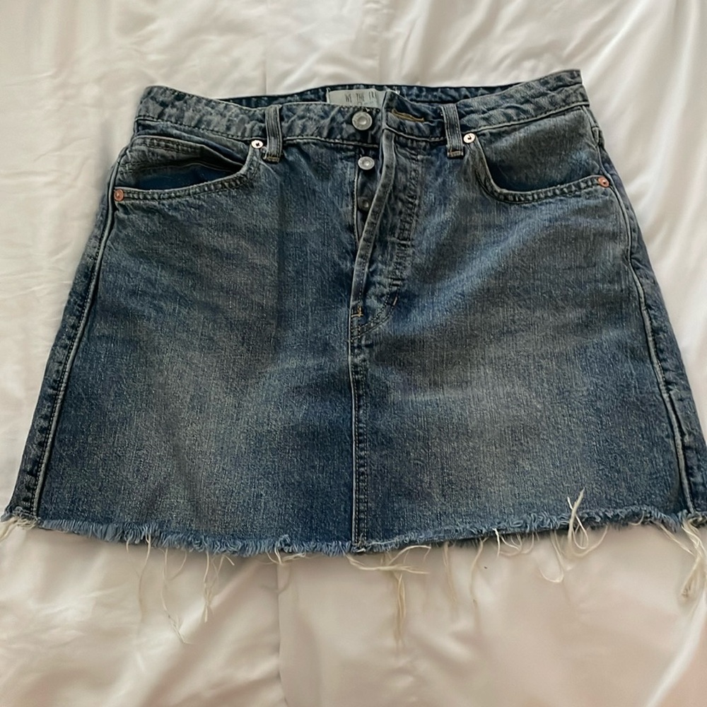 Like new Free People jean mini!